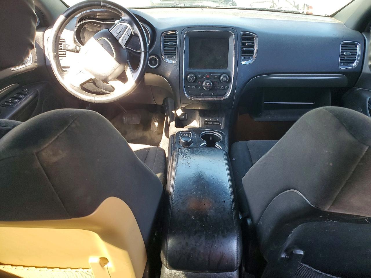 2014 Dodge Durango Sxt Silver vin: 1C4RDHAG8EC476766