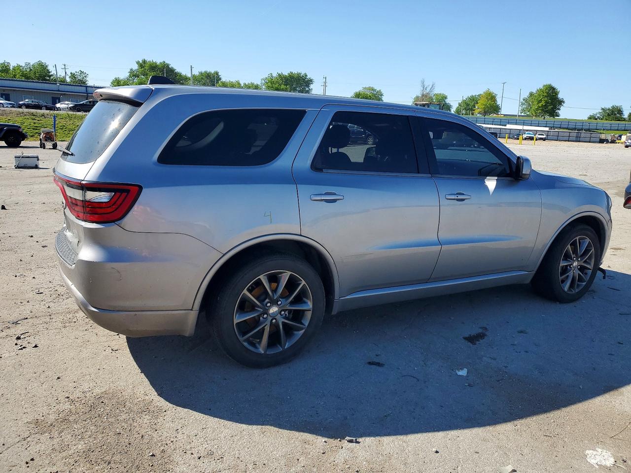 2014 Dodge Durango Sxt Silver vin: 1C4RDHAG8EC476766