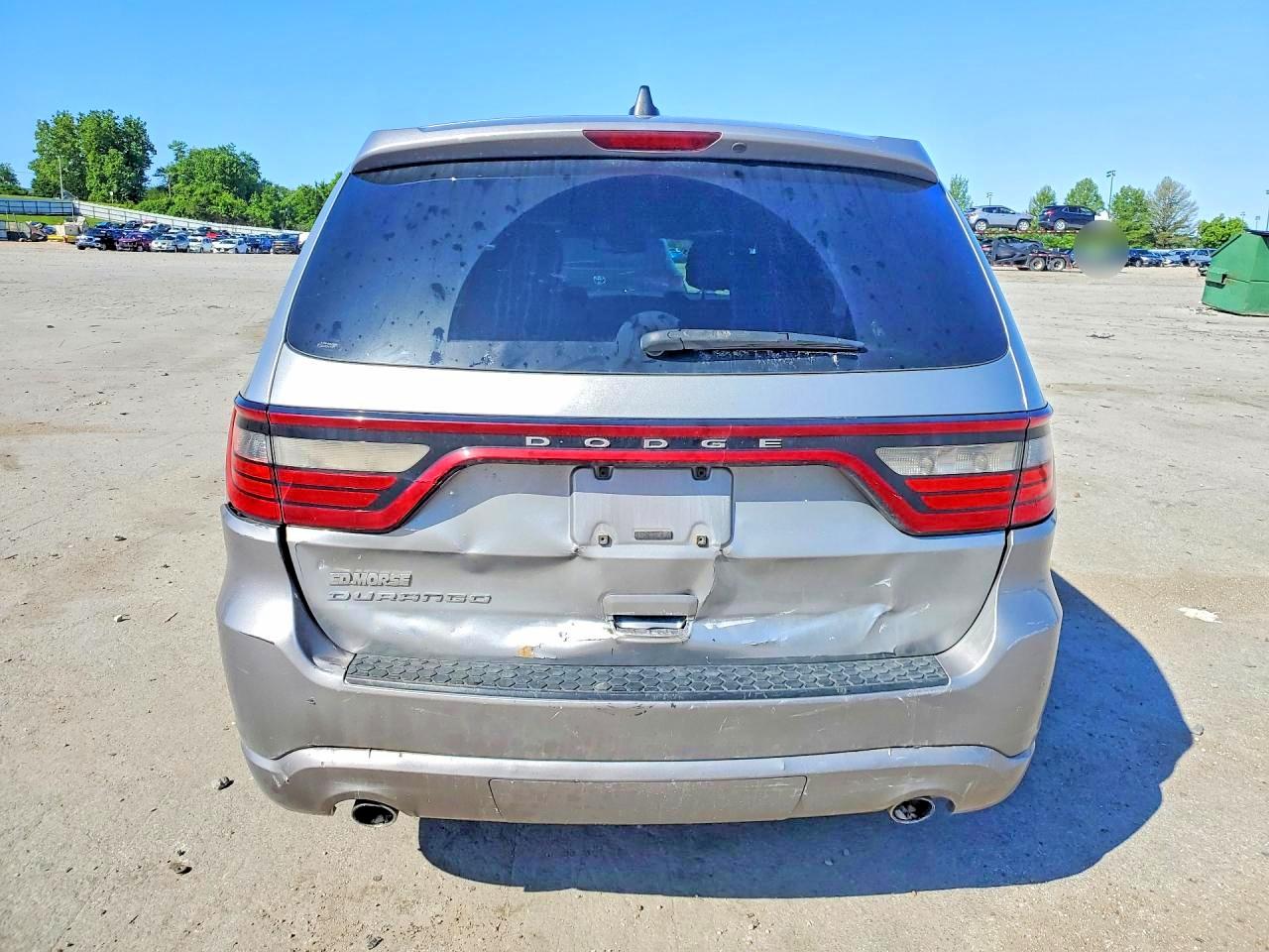 2014 Dodge Durango Sxt Silver vin: 1C4RDHAG8EC476766