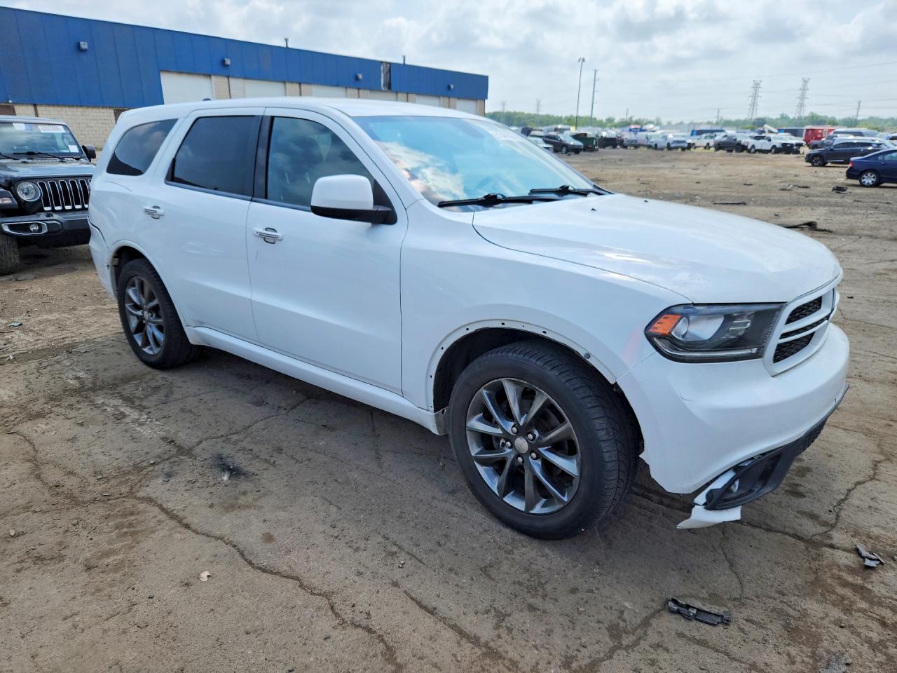 2014 Dodge Durango Sxt White vin: 1C4RDHAG8EC561235