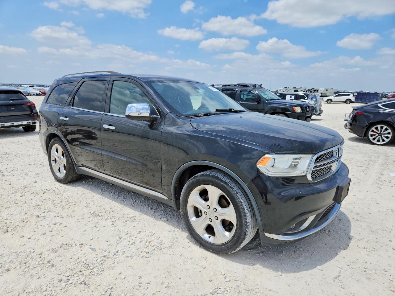 2014 Dodge Durango Sxt Black vin: 1C4RDHAG8EC970061
