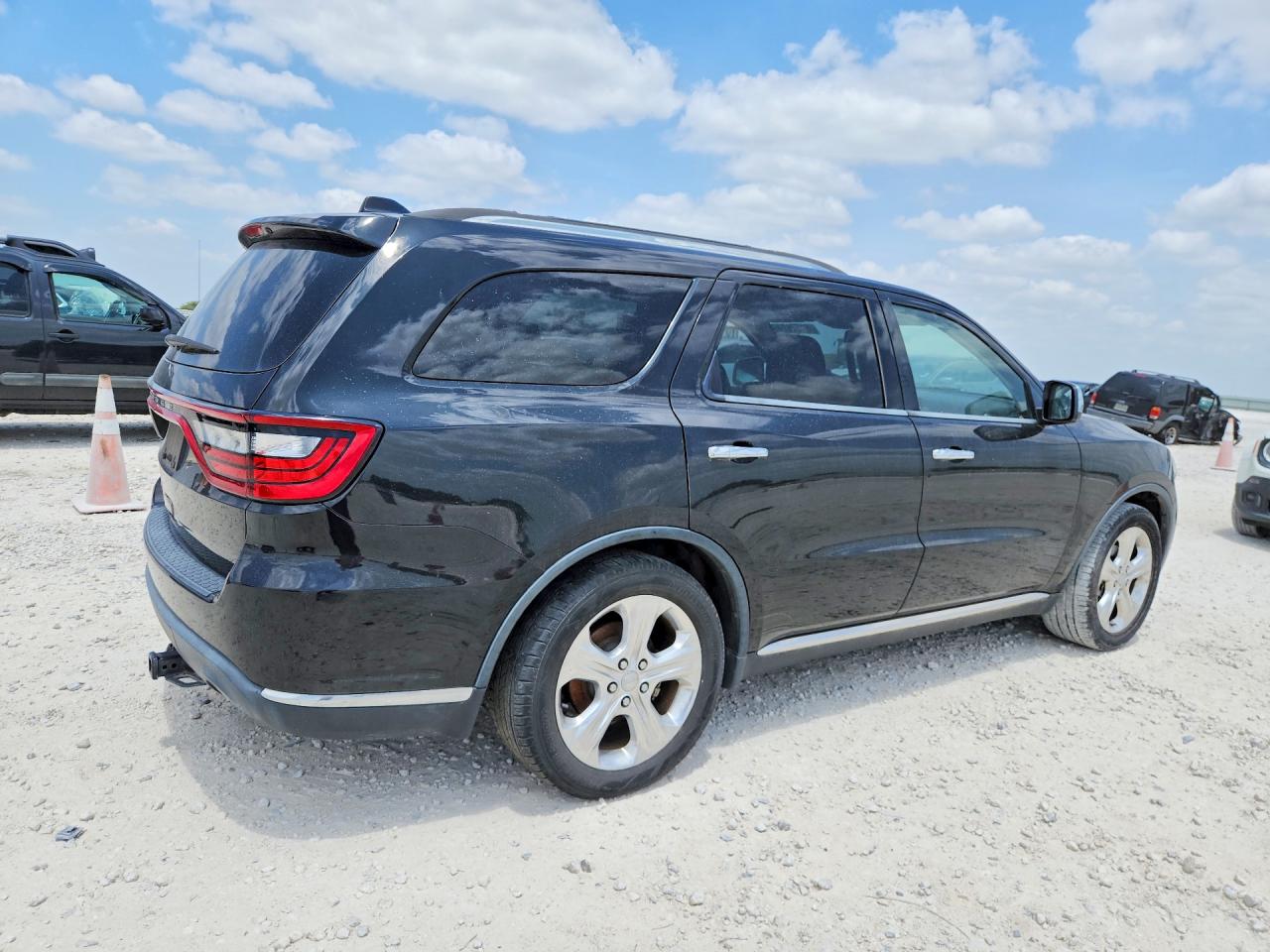 2014 Dodge Durango Sxt Black vin: 1C4RDHAG8EC970061