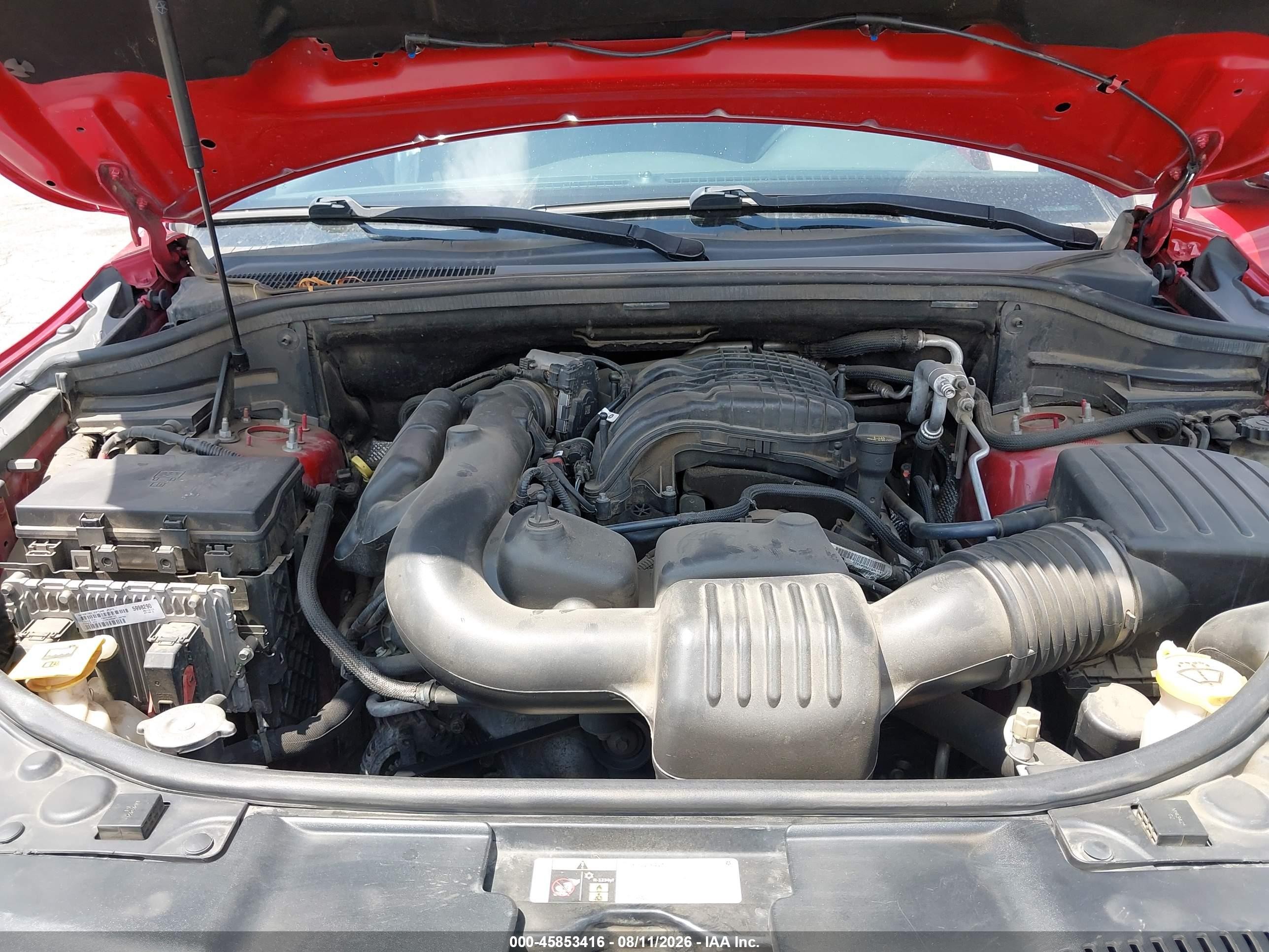 2015 Dodge Durango Sxt Red vin: 1C4RDHAG8FC132789
