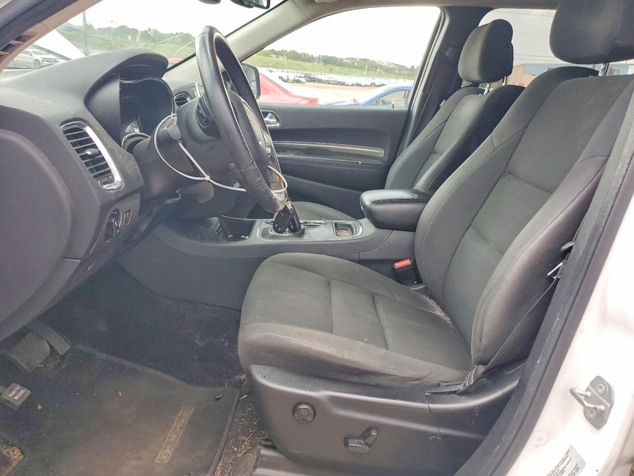 2015 Dodge Durango Sxt White vin: 1C4RDHAG8FC176386