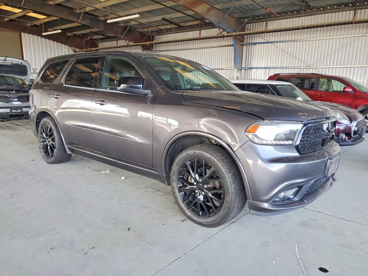 2015 Dodge Durango Sxt Gray vin: 1C4RDHAG8FC201156