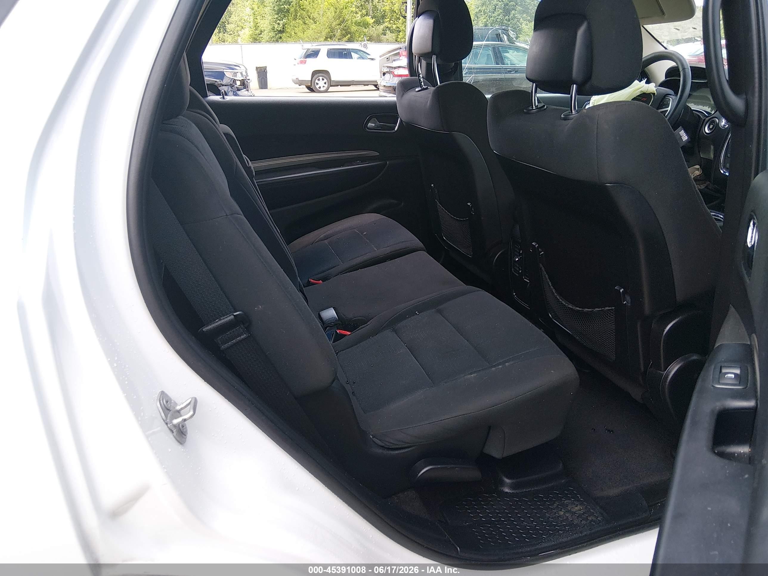 2017 Dodge Durango Sxt Rwd White vin: 1C4RDHAG8HC925920