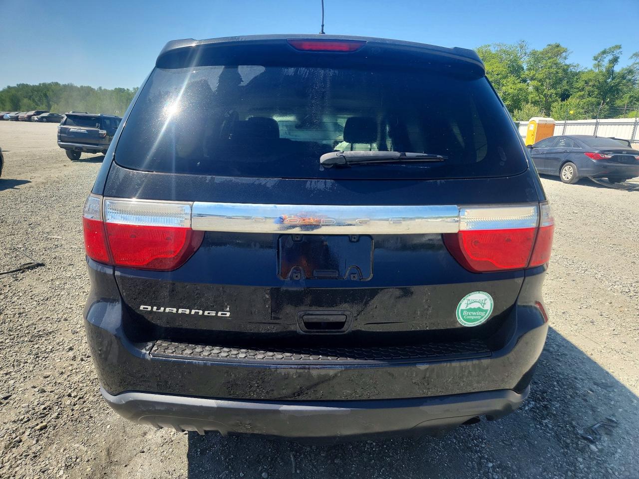 2012 Dodge Durango Sxt Черный vin: 1C4RDHAG9CC151735