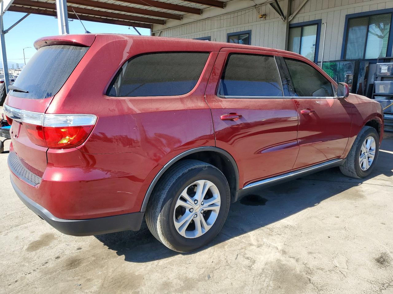 2013 Dodge Durango Sxt Red vin: 1C4RDHAG9DC552459