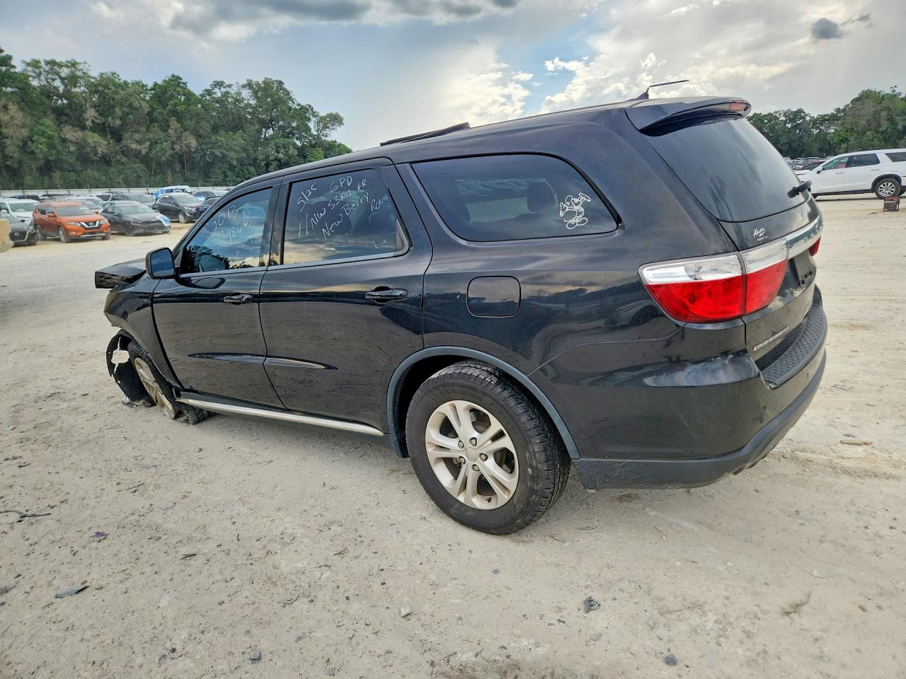 2013 Dodge Durango Sxt Черный vin: 1C4RDHAG9DC698666