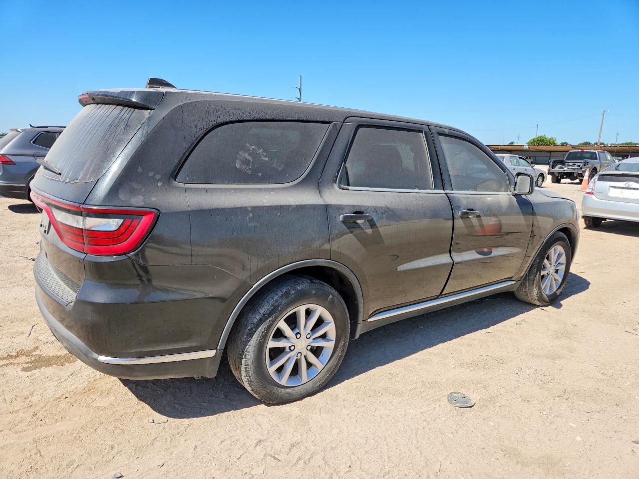 2014 Dodge Durango Sxt Black vin: 1C4RDHAG9EC308831
