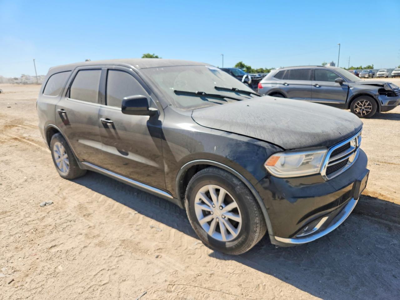 2014 Dodge Durango Sxt Black vin: 1C4RDHAG9EC308831