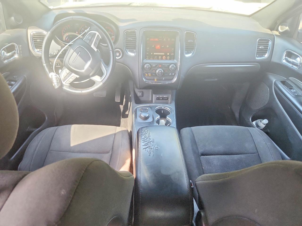 2014 Dodge Durango Sxt White vin: 1C4RDHAG9EC344812