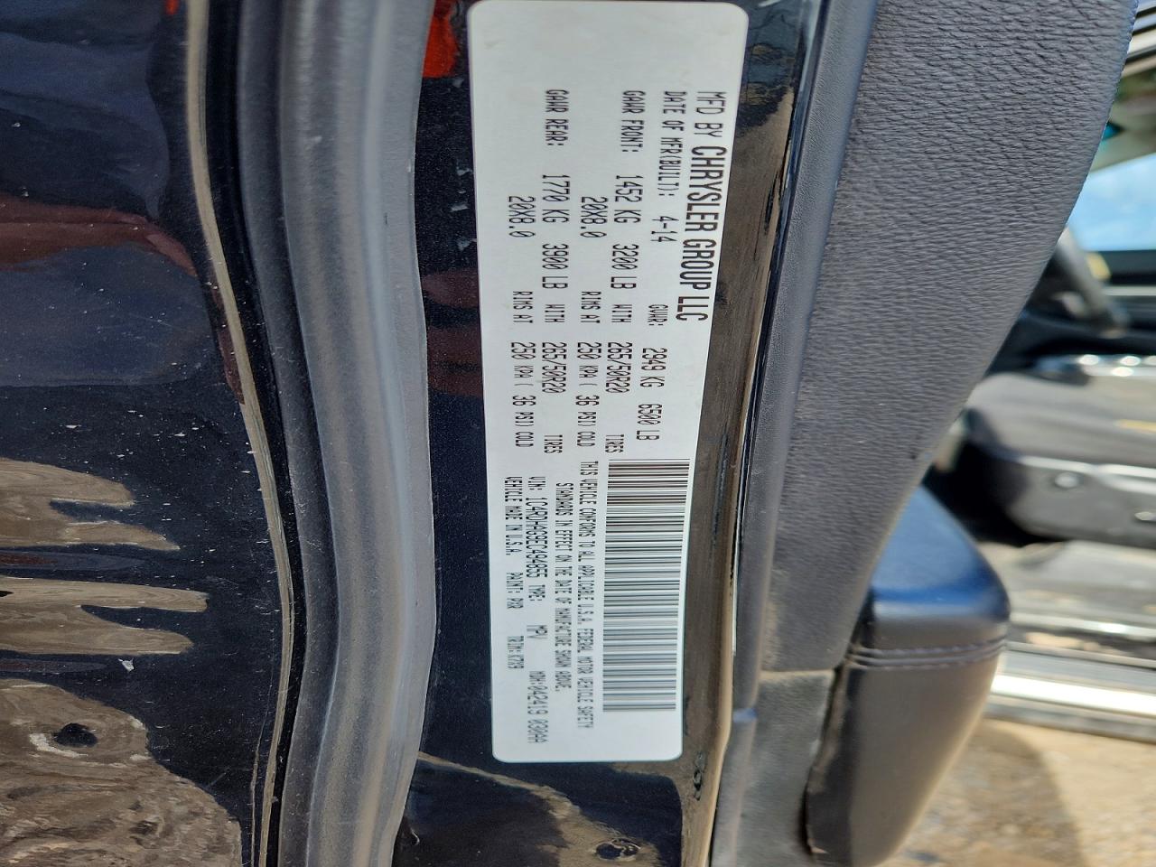 2014 Dodge Durango Sxt Black vin: 1C4RDHAG9EC494855