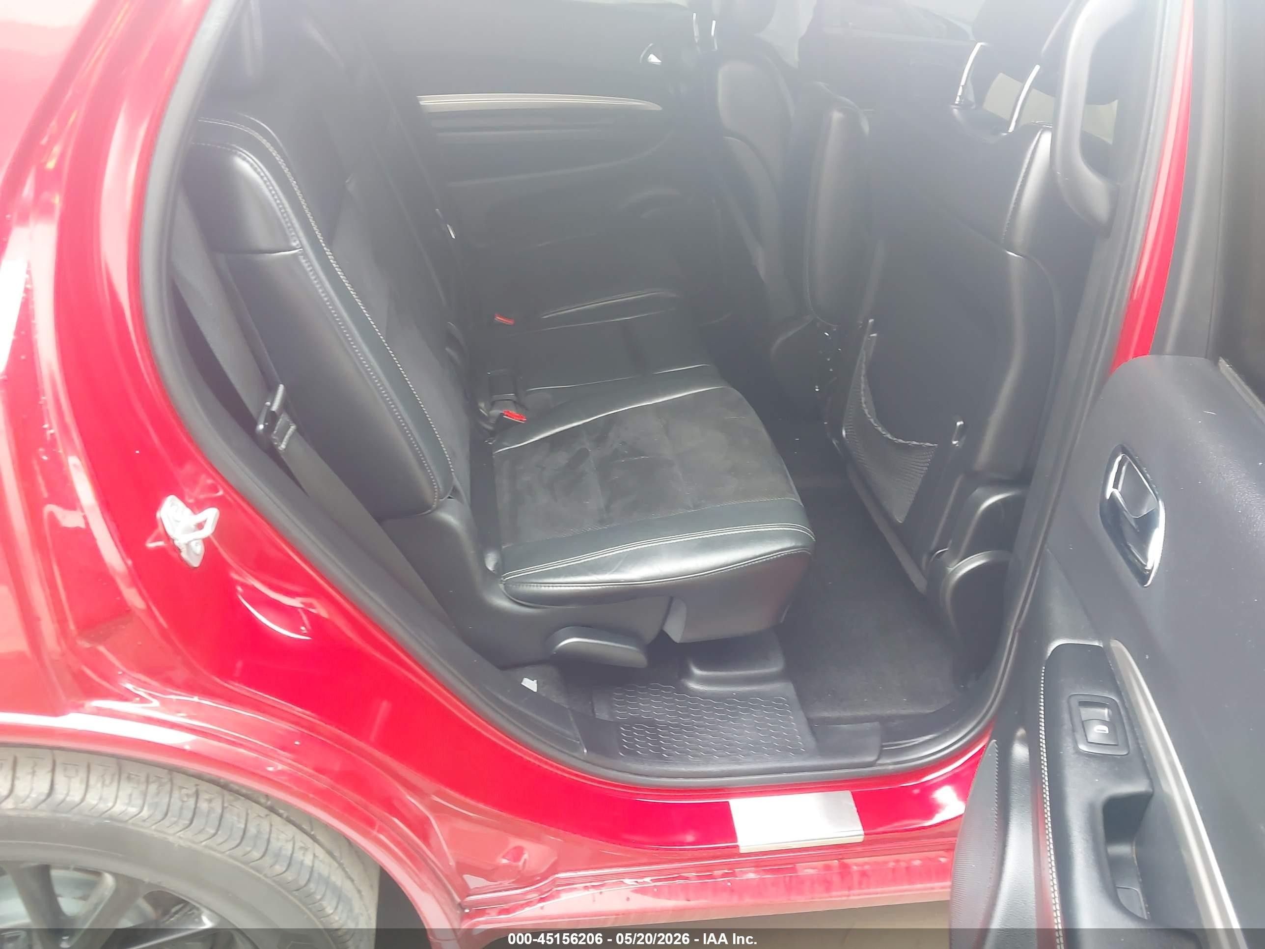 2015 Dodge Durango Sxt Red vin: 1C4RDHAG9FC113703