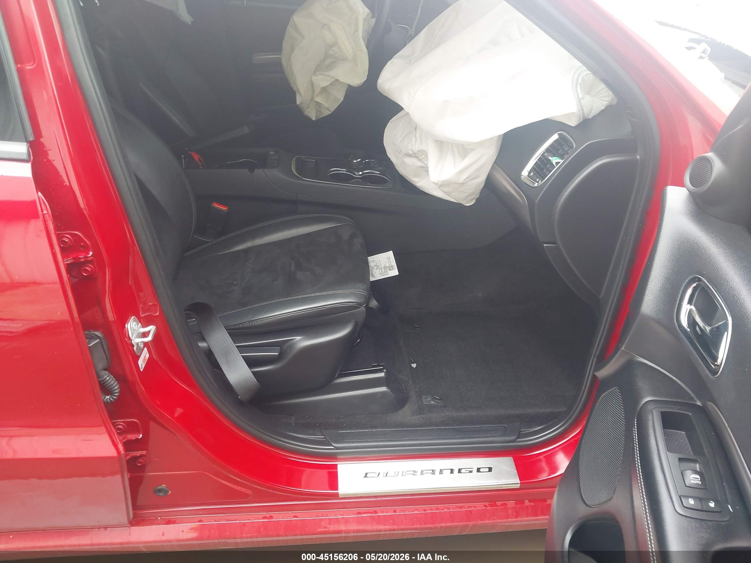 2015 Dodge Durango Sxt Red vin: 1C4RDHAG9FC113703