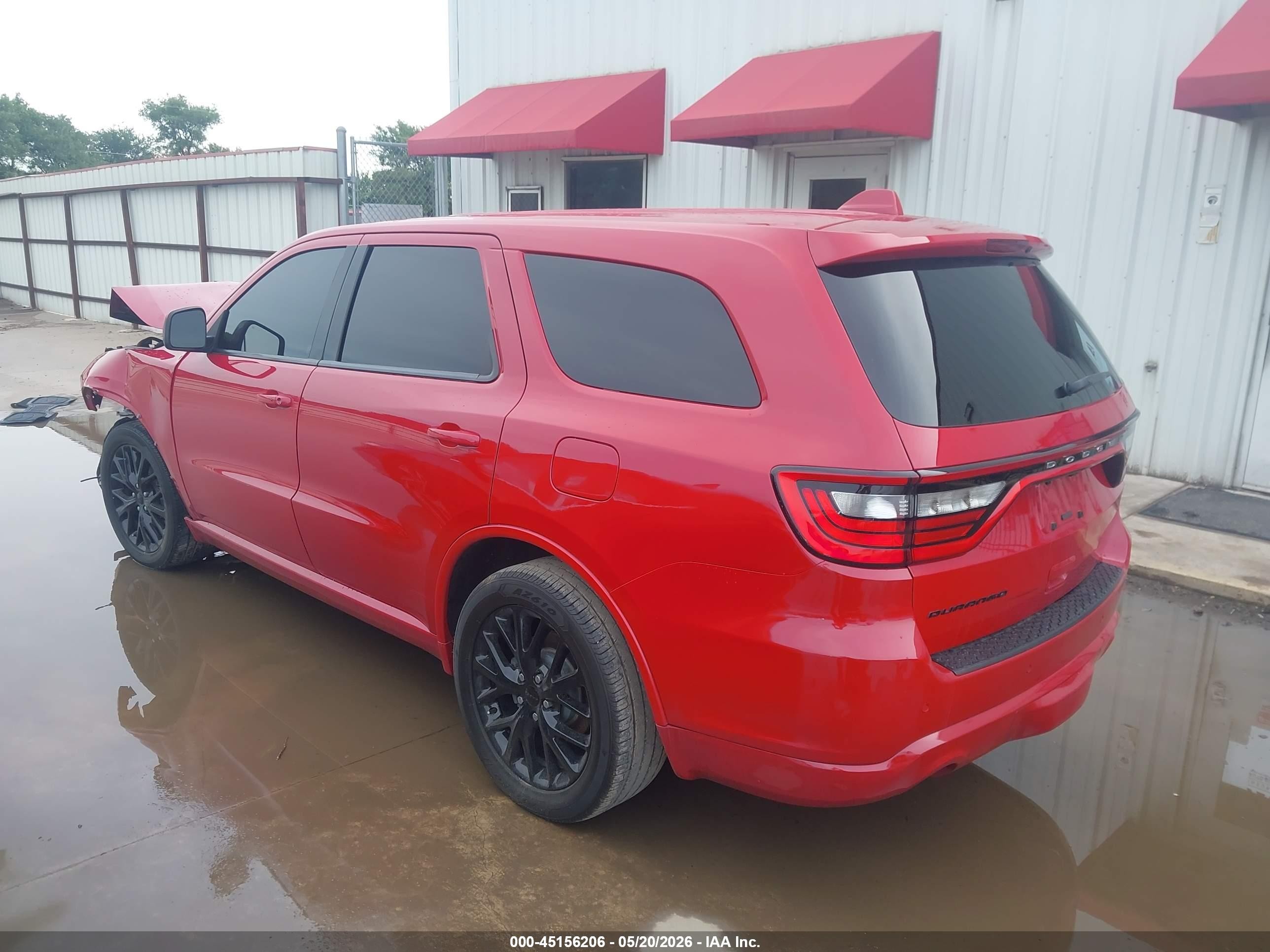 2015 Dodge Durango Sxt Red vin: 1C4RDHAG9FC113703