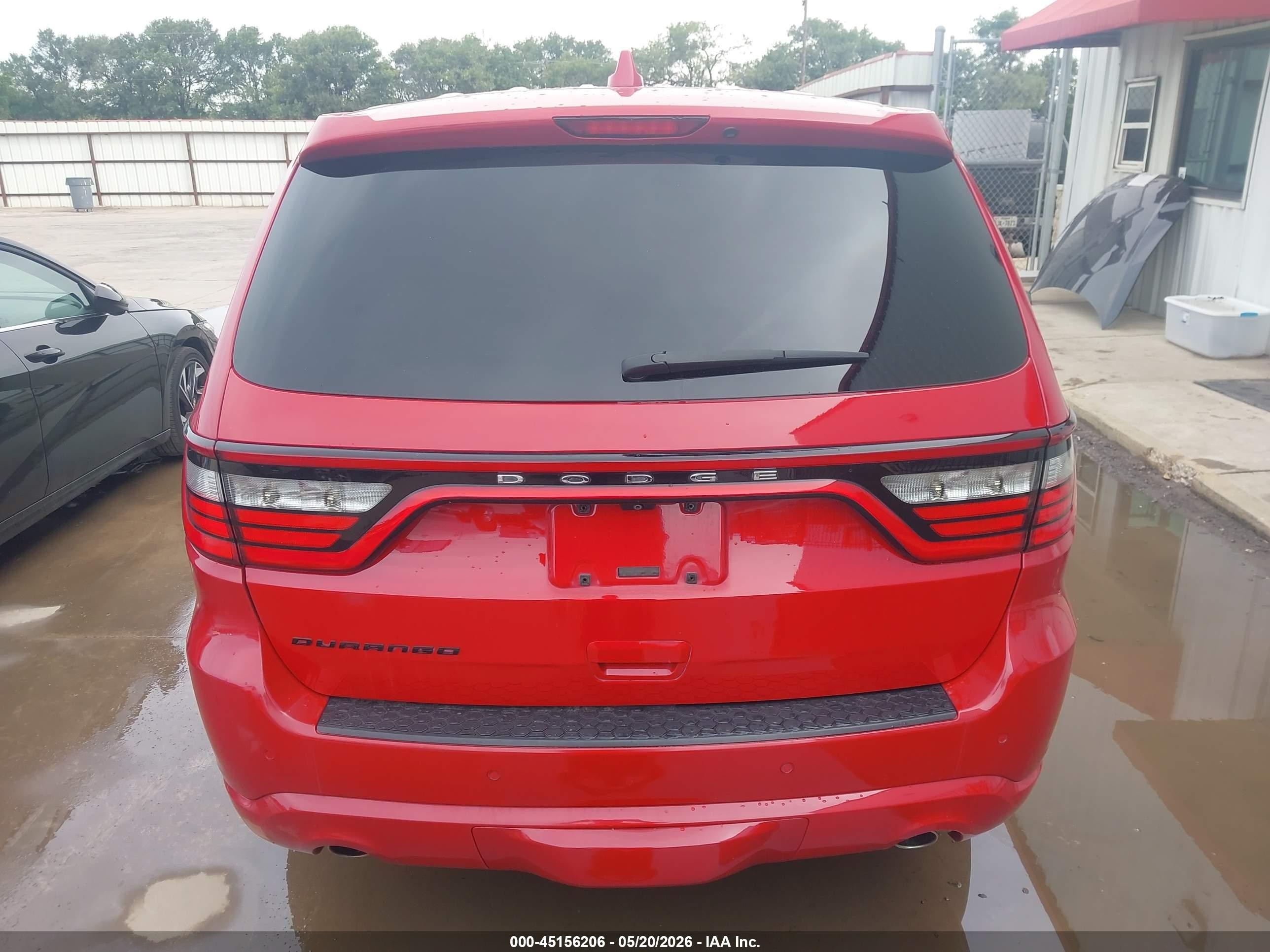 2015 Dodge Durango Sxt Red vin: 1C4RDHAG9FC113703