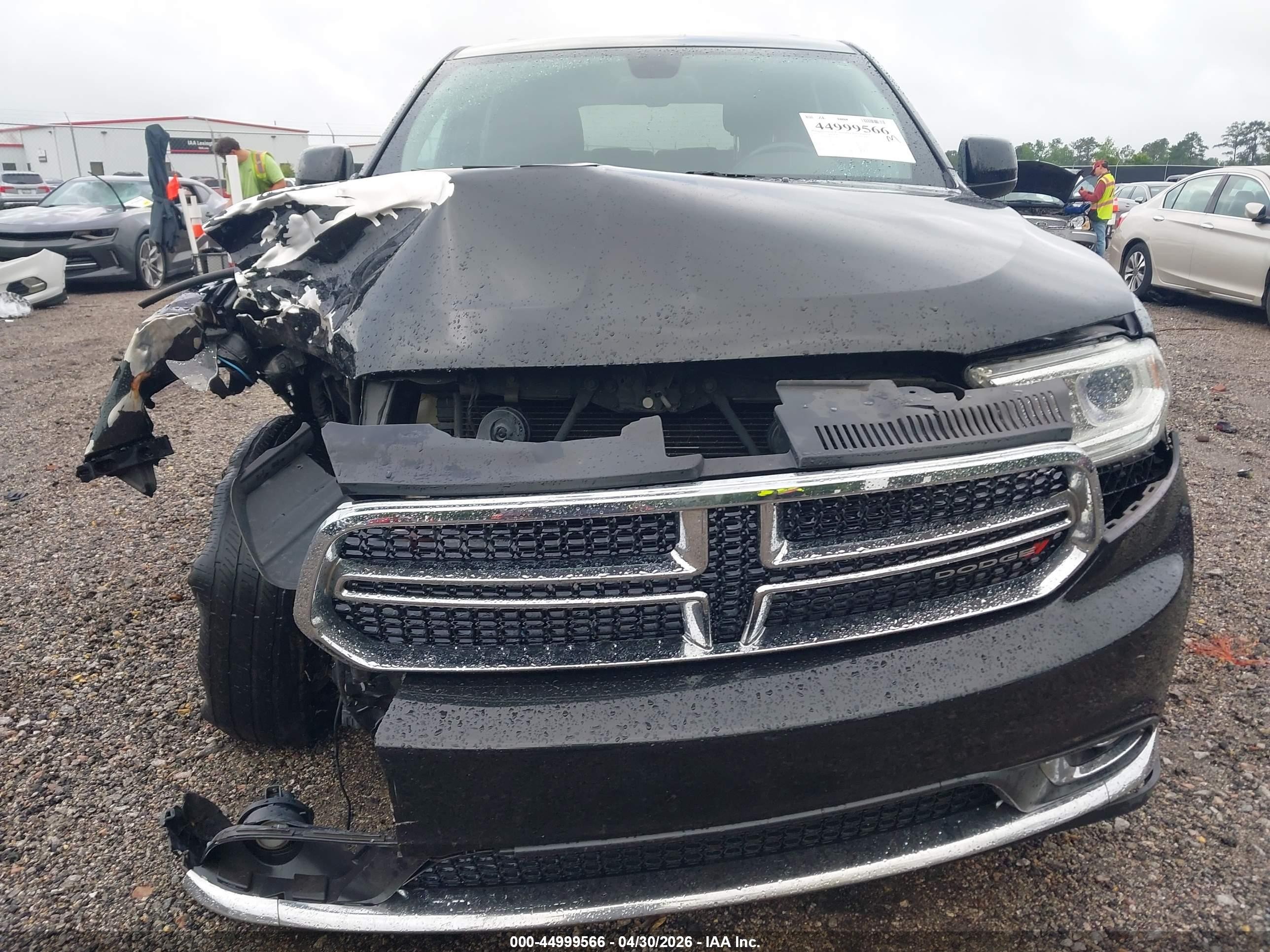 2015 Dodge Durango Sxt Black vin: 1C4RDHAG9FC760117