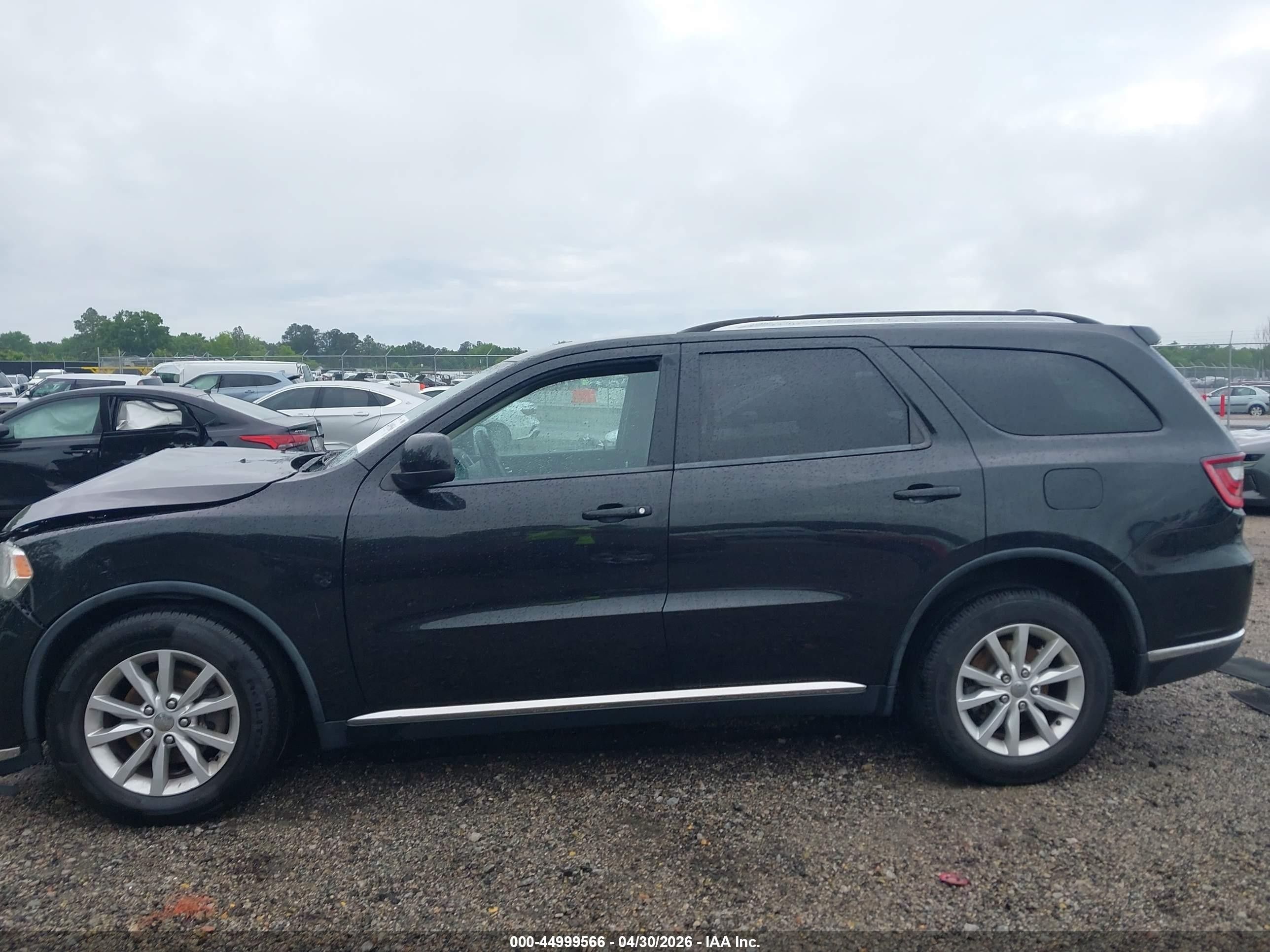2015 Dodge Durango Sxt Black vin: 1C4RDHAG9FC760117