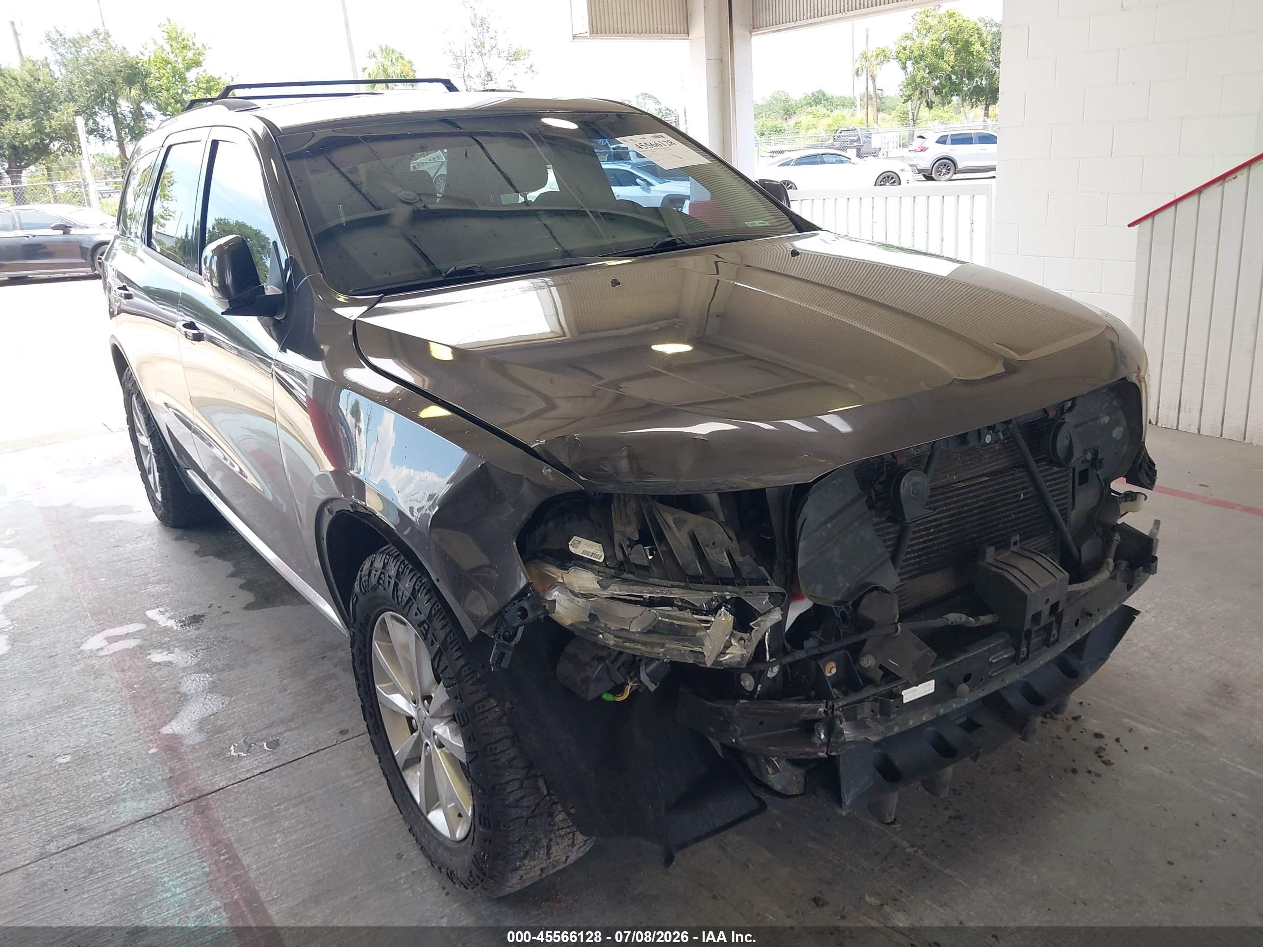 2015 Dodge Durango Sxt Gray vin: 1C4RDHAG9FC770968