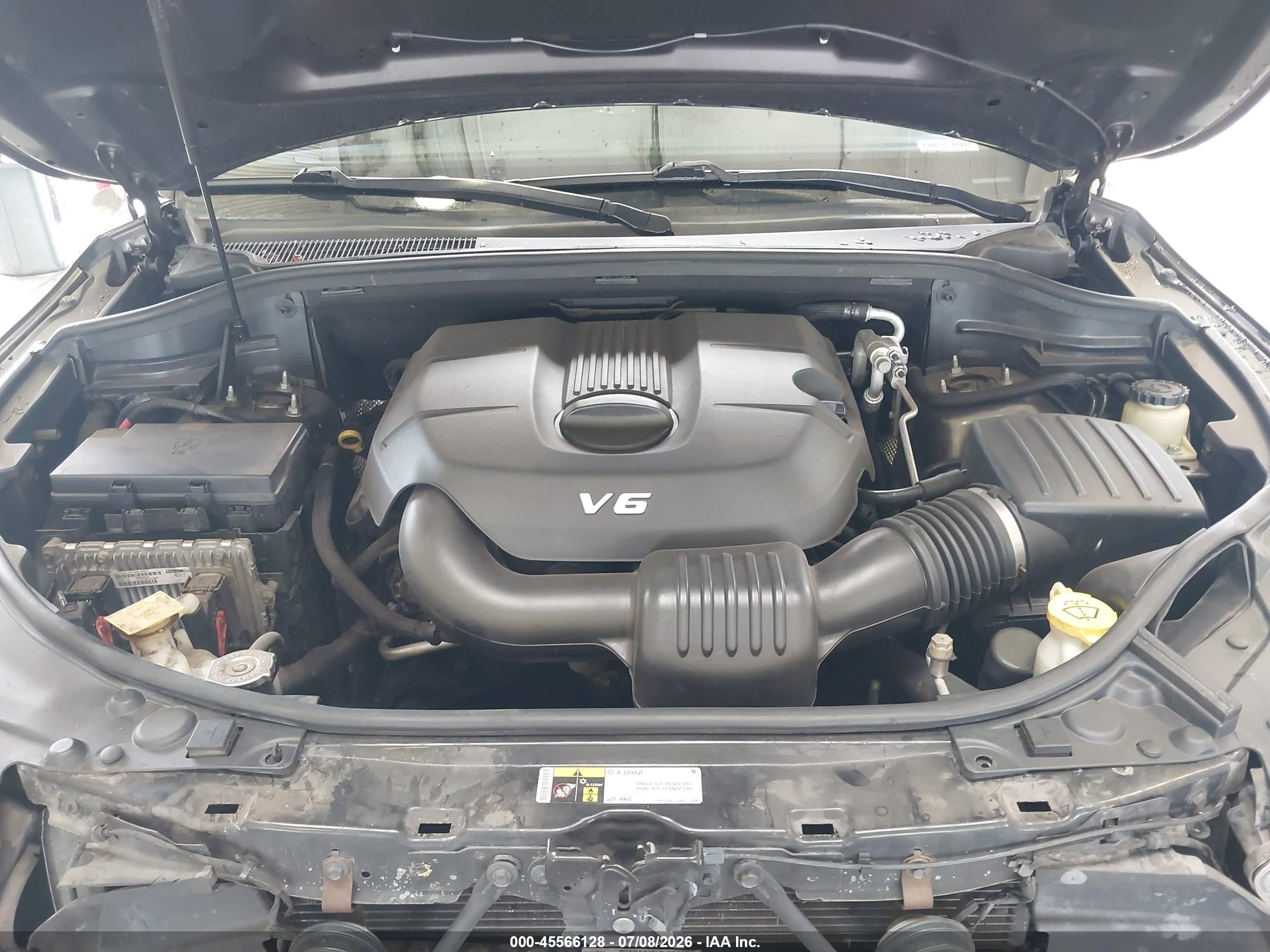 2015 Dodge Durango Sxt Gray vin: 1C4RDHAG9FC770968