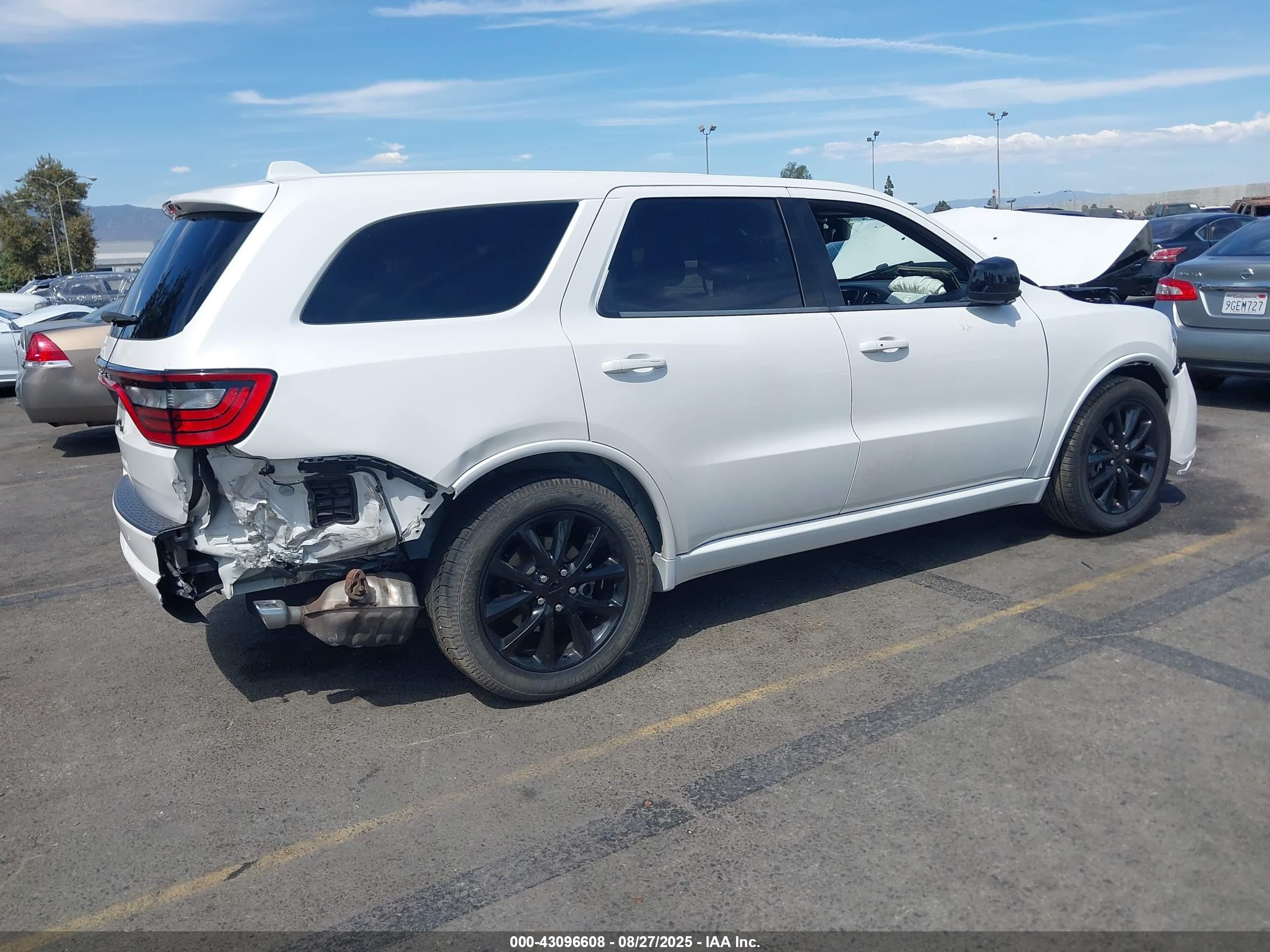 2018 Dodge Durango Sxt Rwd Белый vin: 1C4RDHAG9JC197854