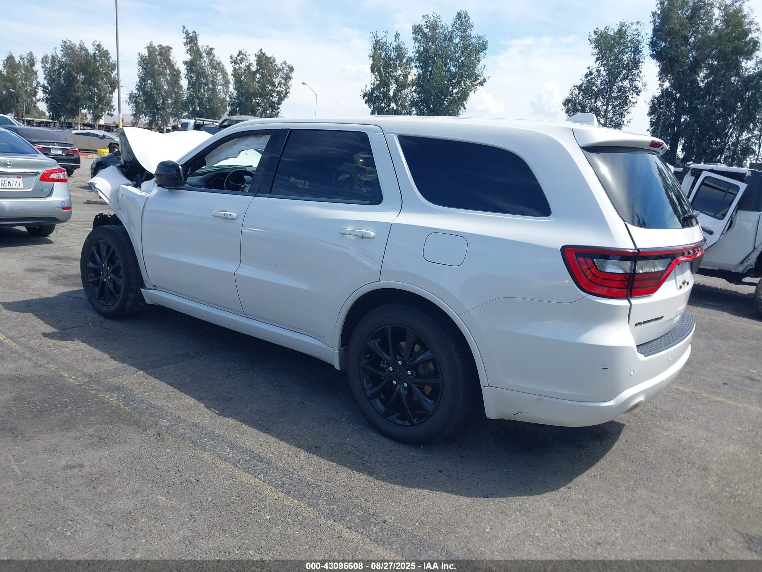 2018 Dodge Durango Sxt Rwd Белый vin: 1C4RDHAG9JC197854