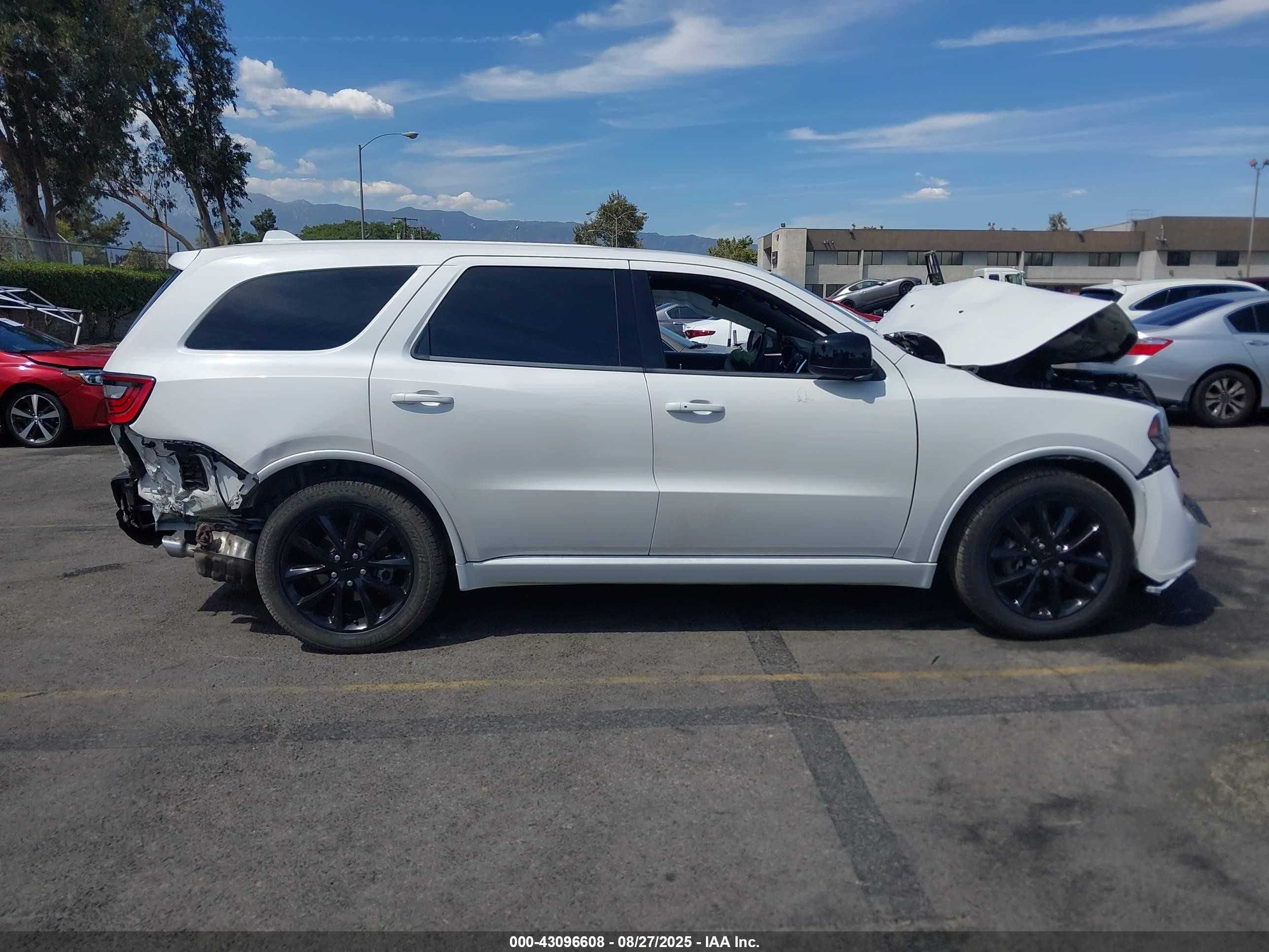 2018 Dodge Durango Sxt Rwd Белый vin: 1C4RDHAG9JC197854