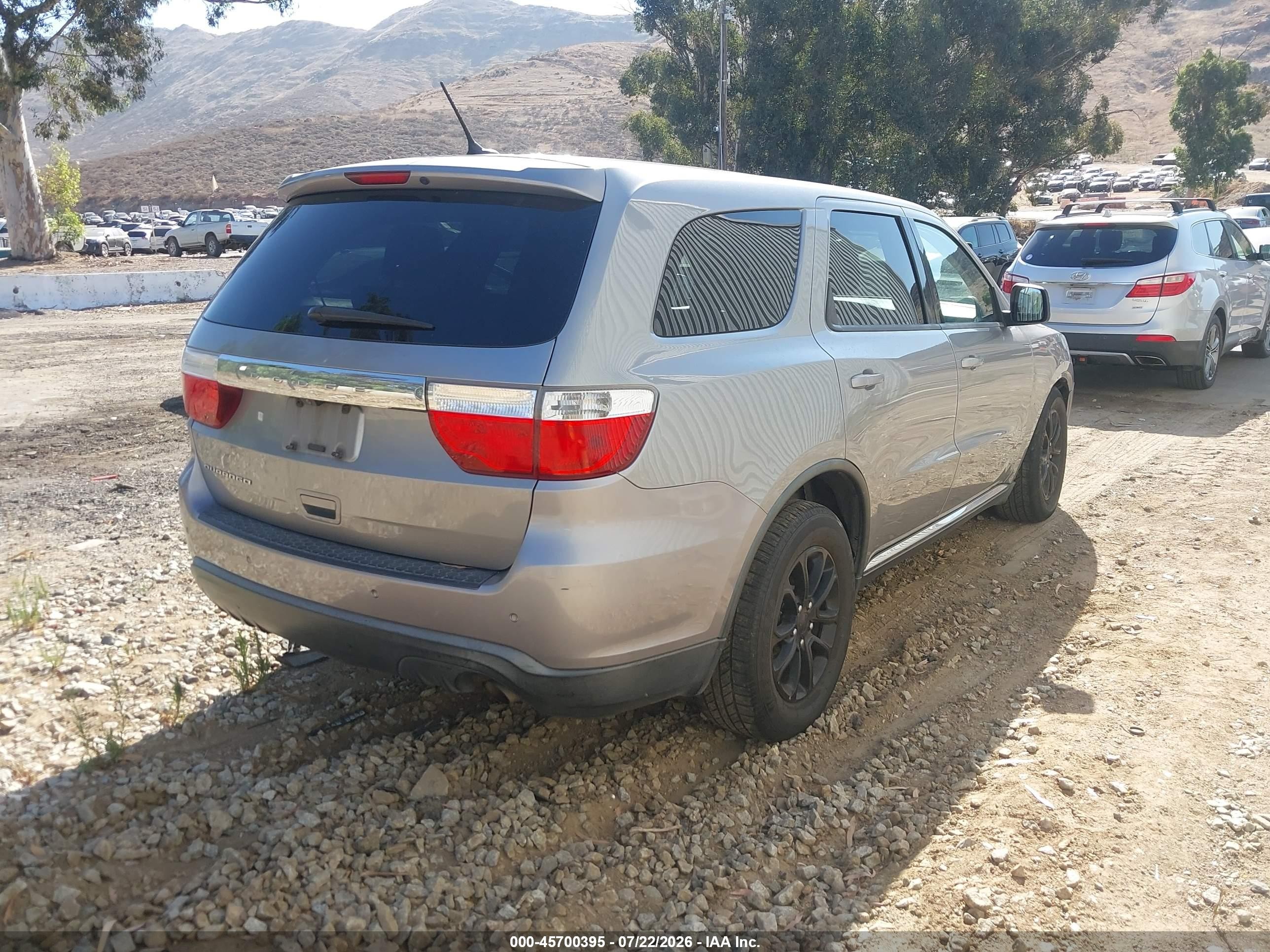 2013 Dodge Durango Sxt Silver vin: 1C4RDHAGXDC692942
