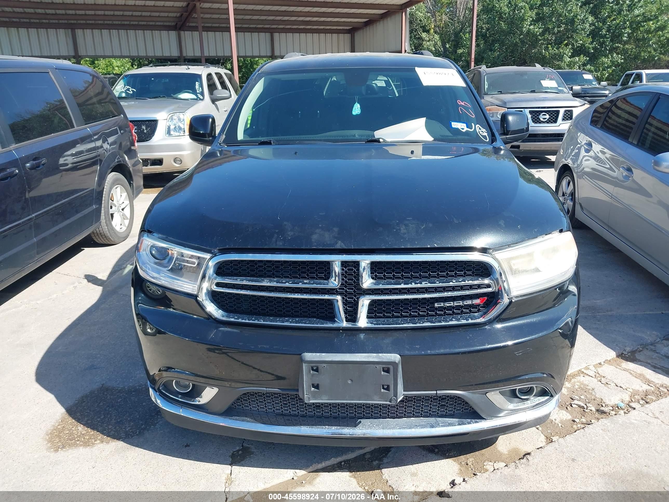 2014 Dodge Durango Sxt Черный vin: 1C4RDHAGXEC286435