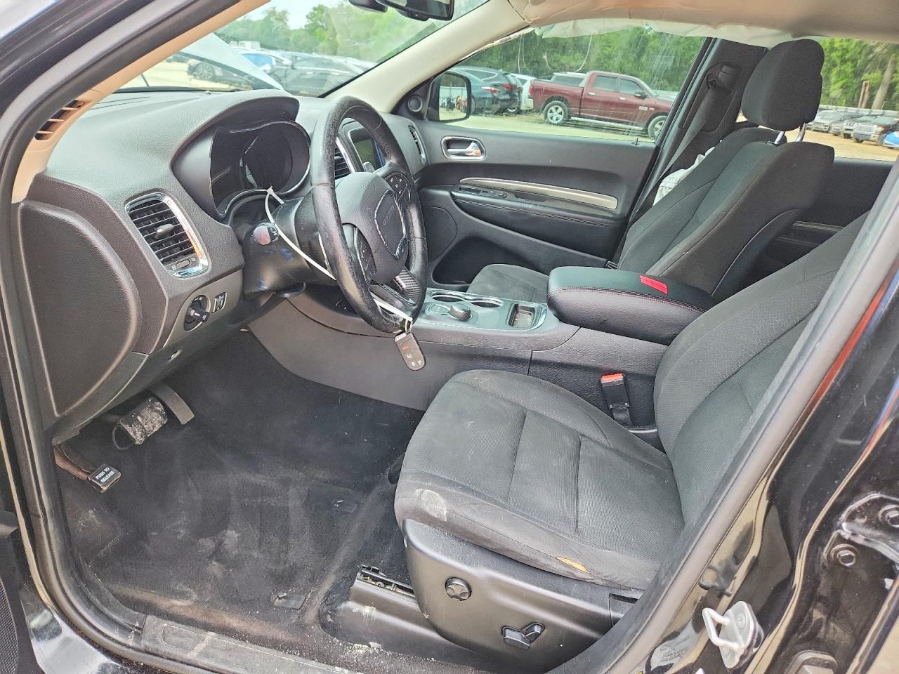 2014 Dodge Durango Sxt Black vin: 1C4RDHAGXEC483606