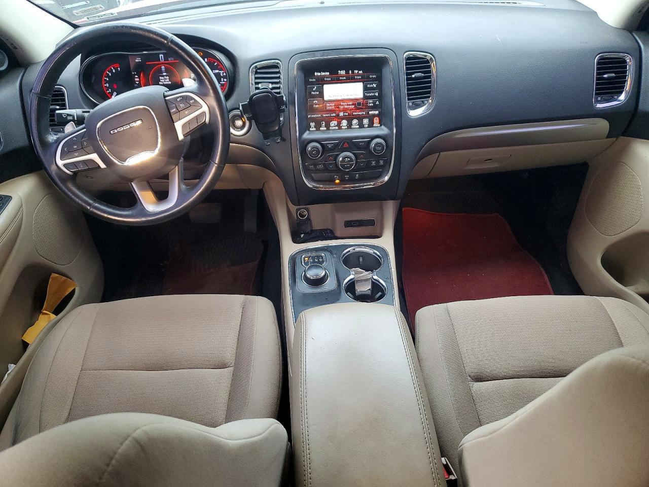 2015 Dodge Durango Sxt Бордовый vin: 1C4RDHAGXFC111765