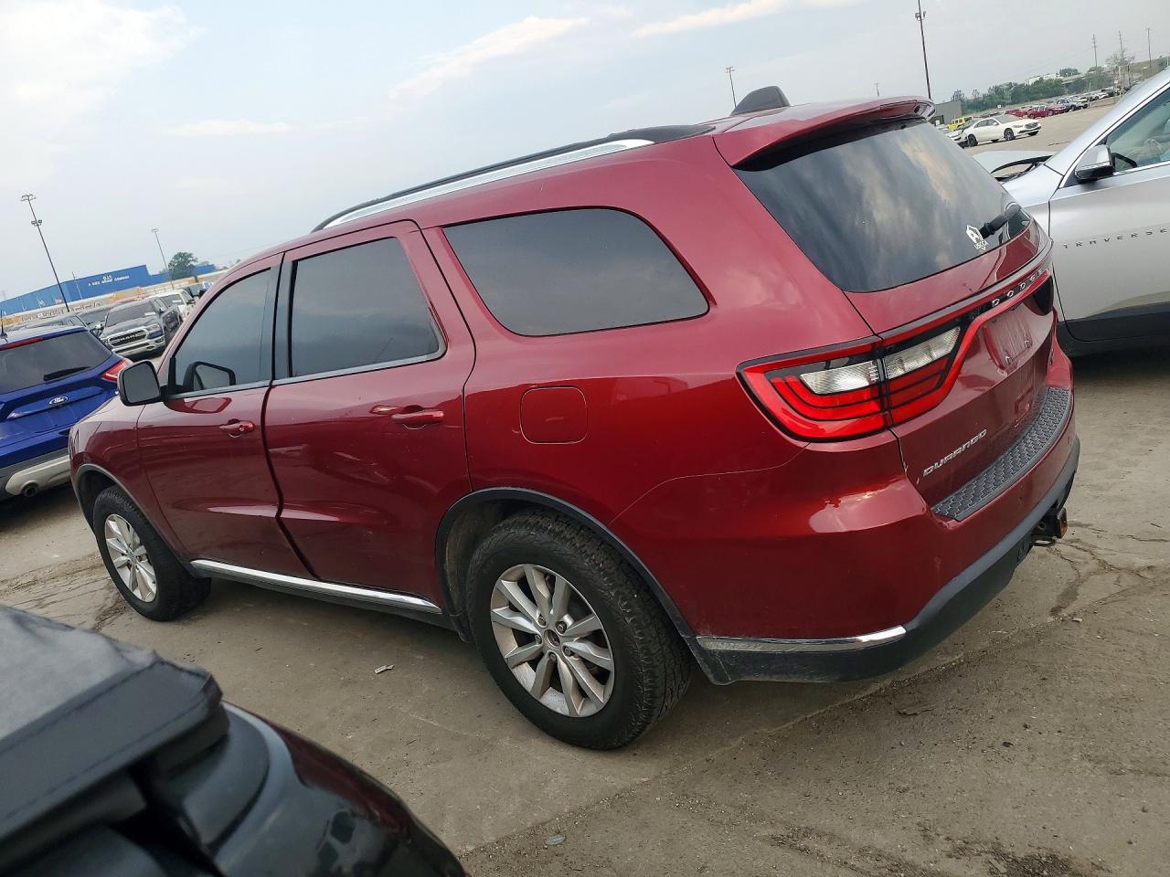 2015 Dodge Durango Sxt Бордовый vin: 1C4RDHAGXFC111765