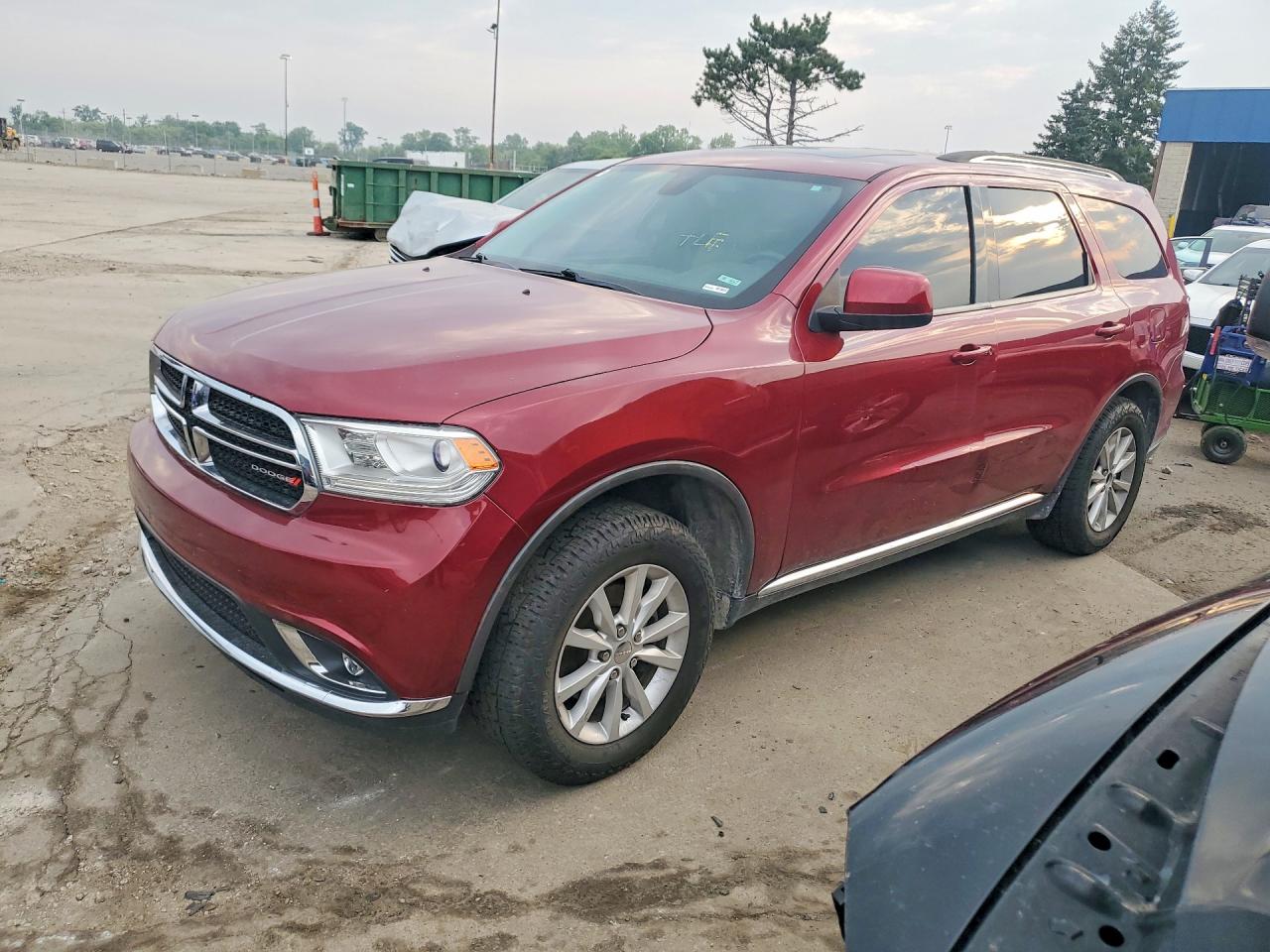 2015 Dodge Durango Sxt Burgundy vin: 1C4RDHAGXFC111765