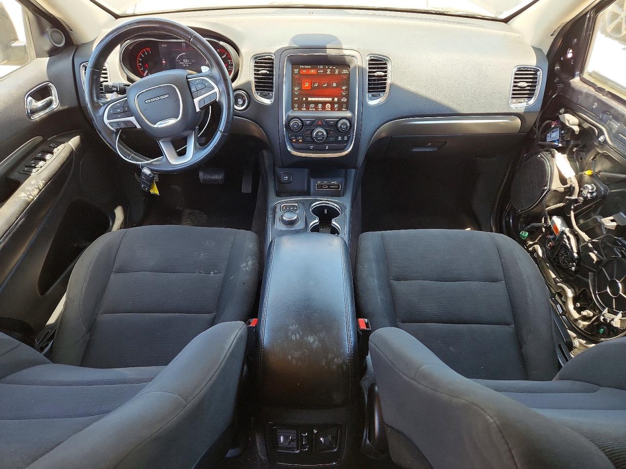 2015 Dodge Durango Sxt Black vin: 1C4RDHAGXFC187874