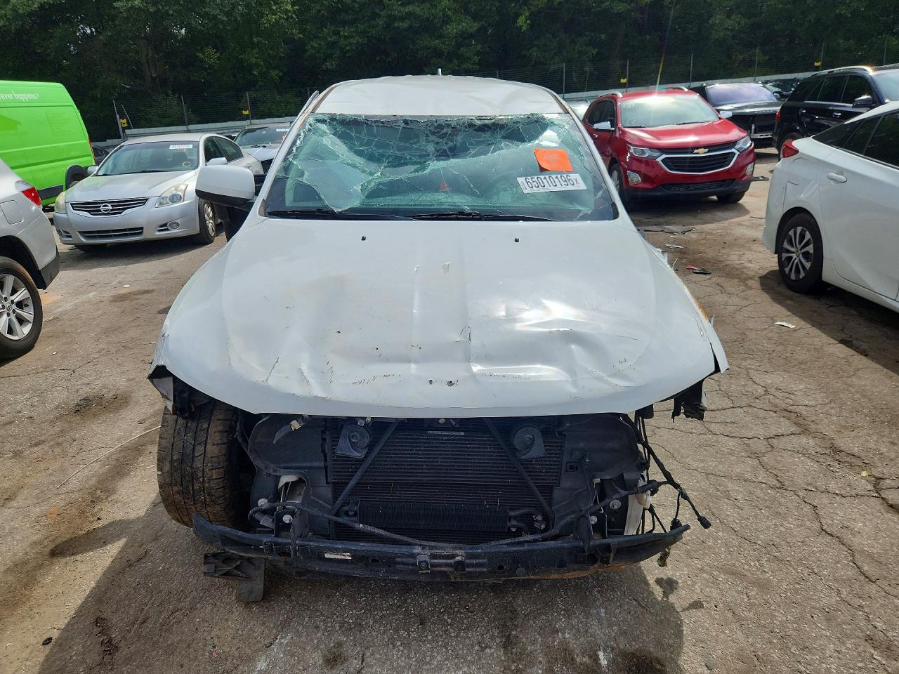 2015 Dodge Durango Sxt White vin: 1C4RDHAGXFC239679