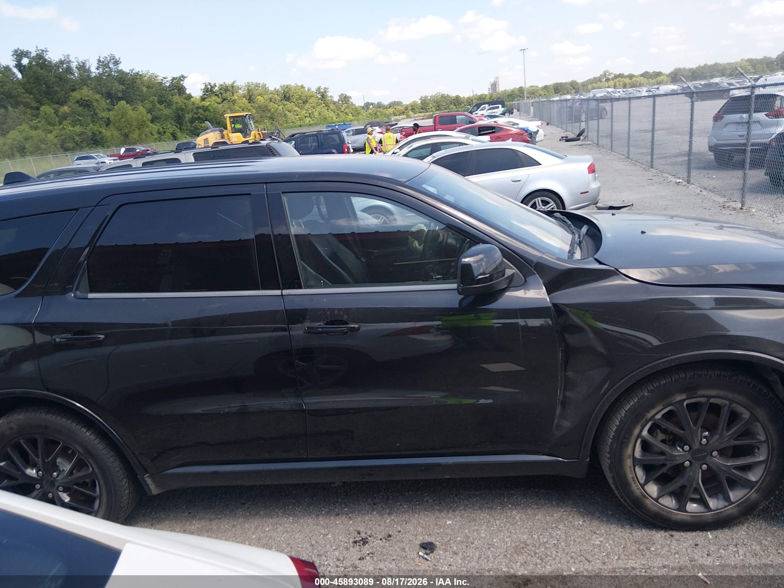 2016 Dodge Durango Sxt Черный vin: 1C4RDHAGXGC330808