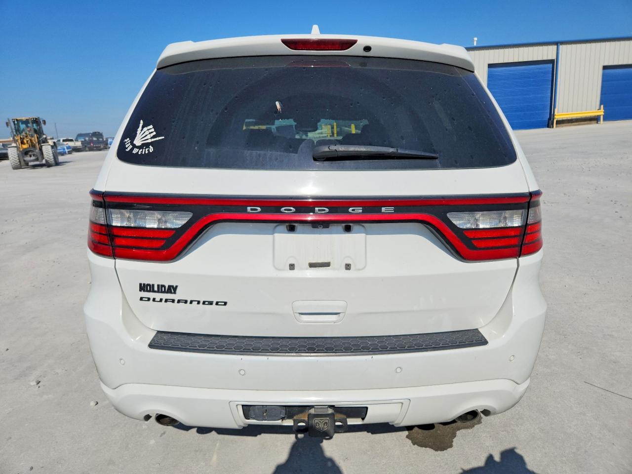 2018 Dodge Durango Sxt White vin: 1C4RDHAGXJC115128