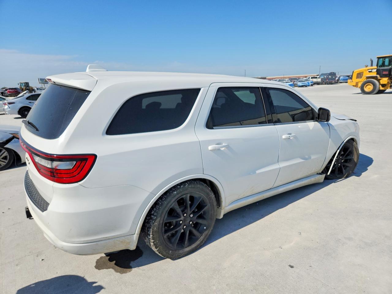 2018 Dodge Durango Sxt White vin: 1C4RDHAGXJC115128