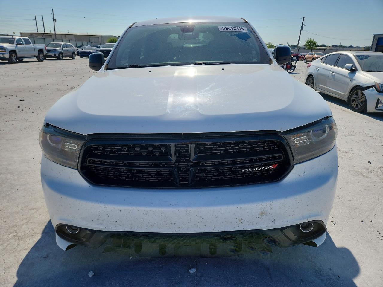 2018 Dodge Durango Sxt White vin: 1C4RDHAGXJC115128