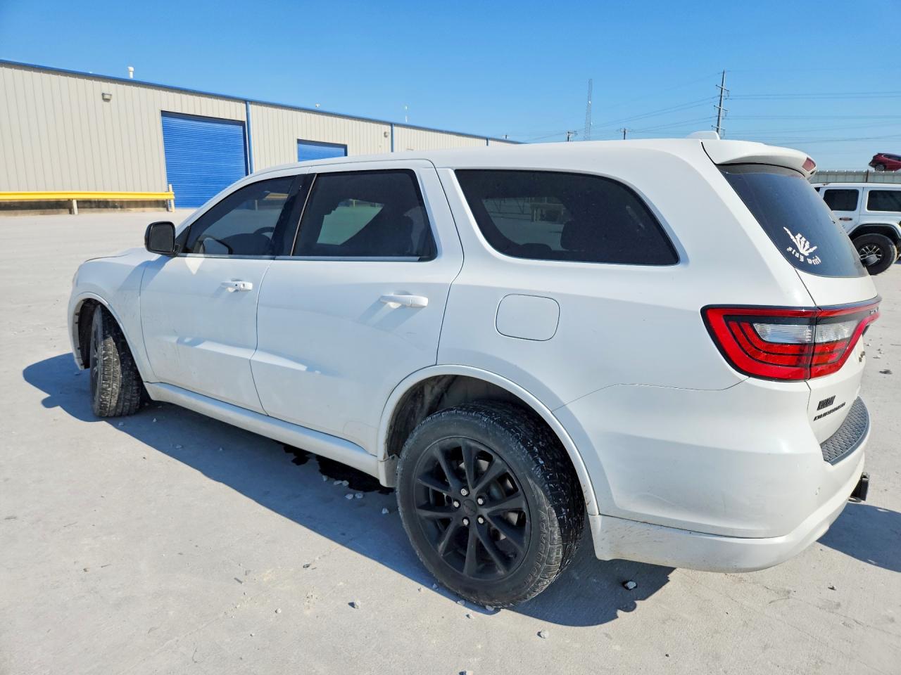 2018 Dodge Durango Sxt White vin: 1C4RDHAGXJC115128