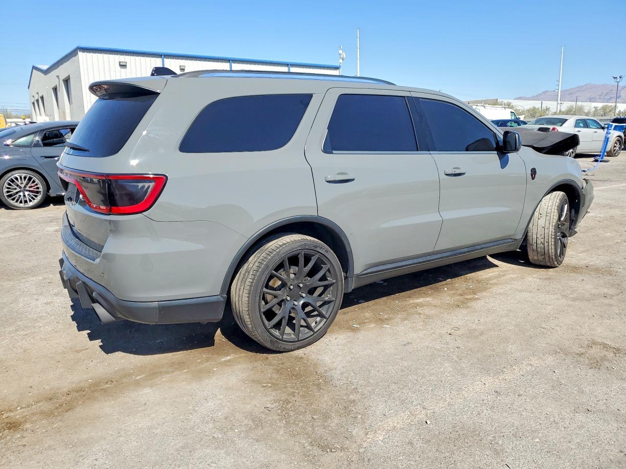 2023 Dodge Durango Sxt Gray vin: 1C4RDHAGXPC599486