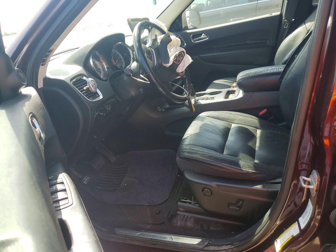 2012 Dodge Durango Crew Burgundy vin: 1C4RDHDG0CC182772