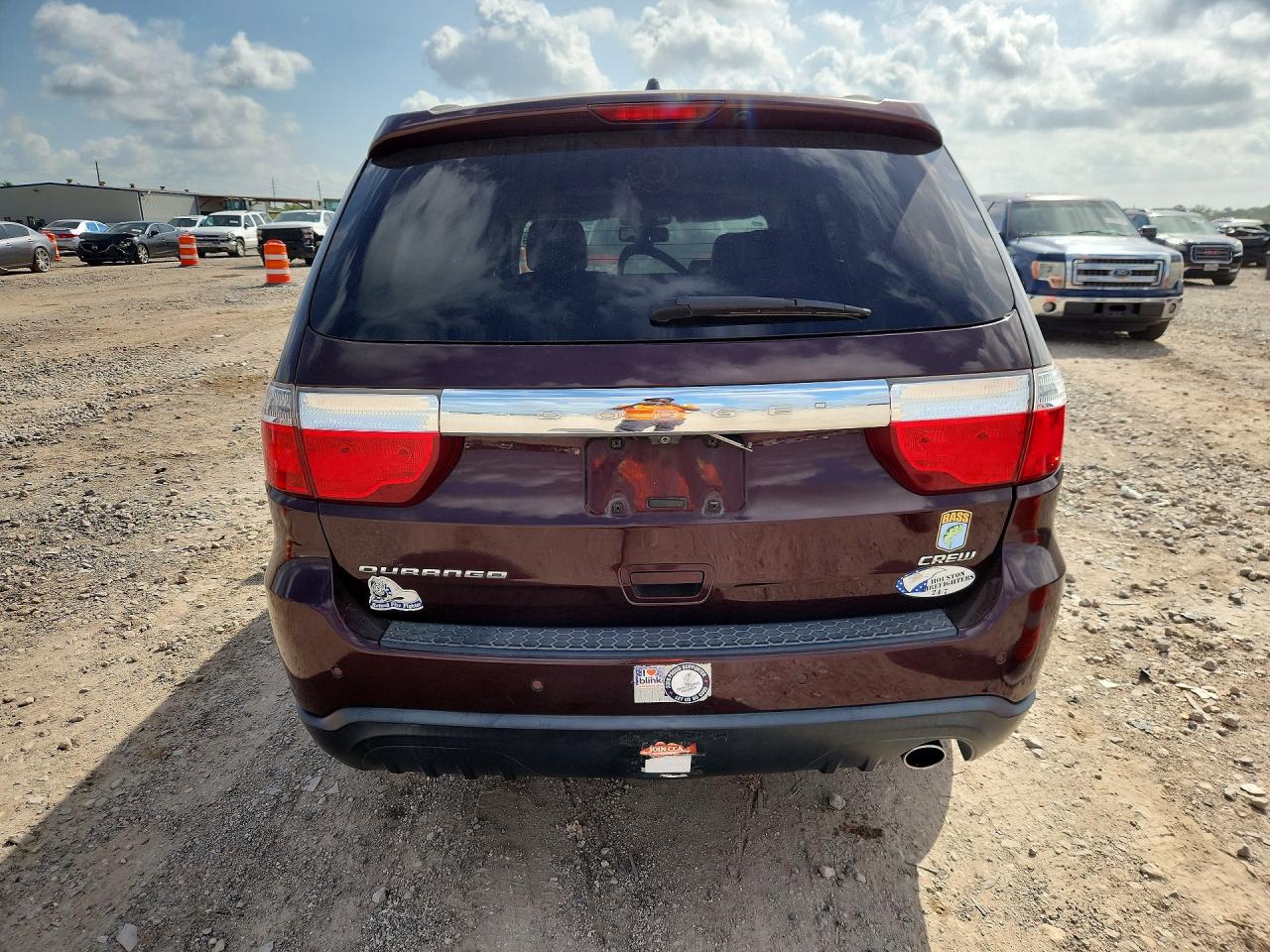 2012 Dodge Durango Crew Burgundy vin: 1C4RDHDG0CC182772