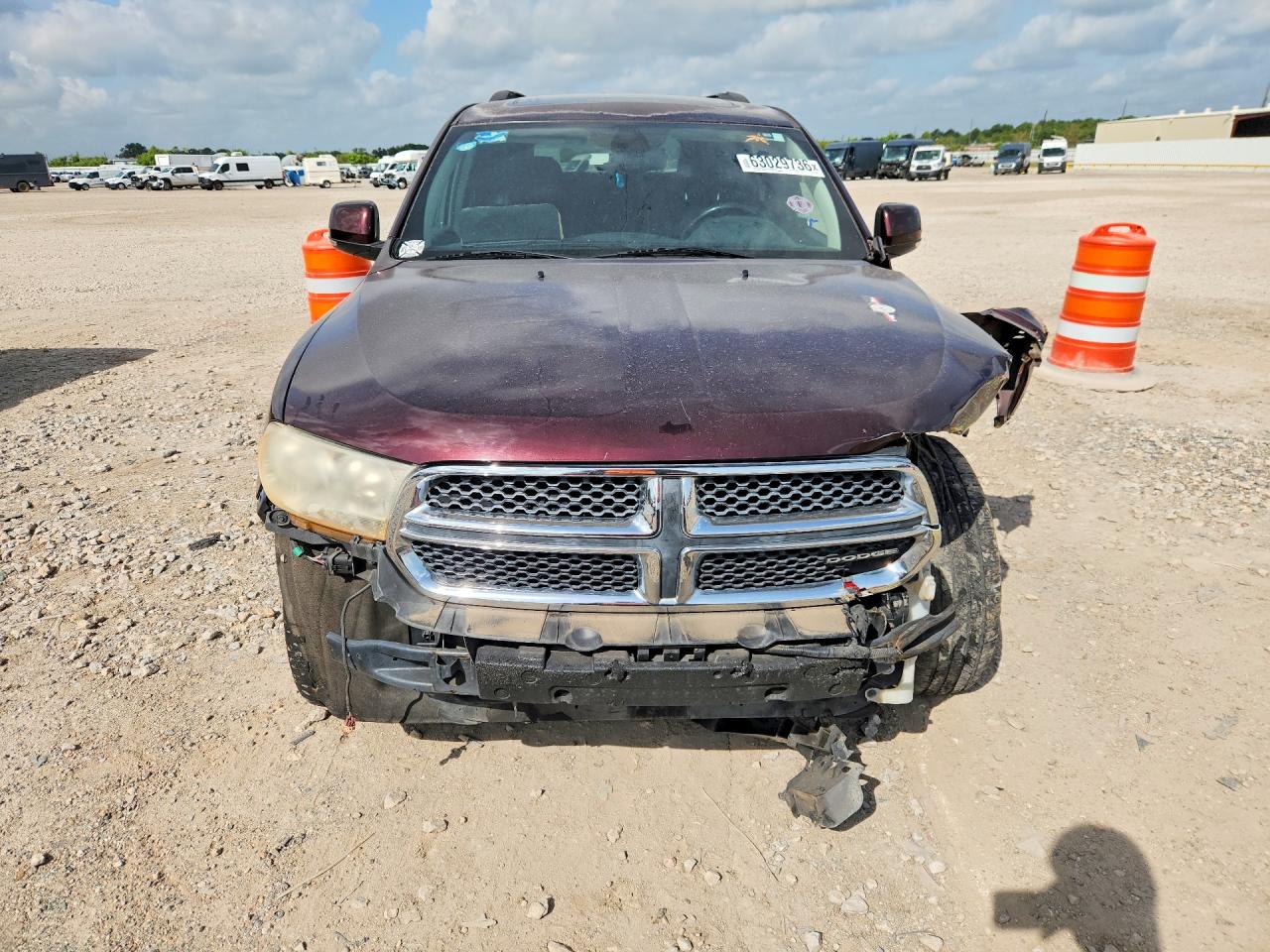 2012 Dodge Durango Crew Burgundy vin: 1C4RDHDG0CC182772