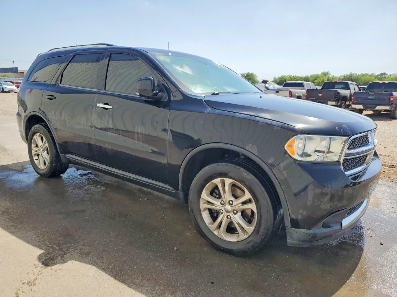 2013 Dodge Durango Crew Black vin: 1C4RDHDG0DC538722