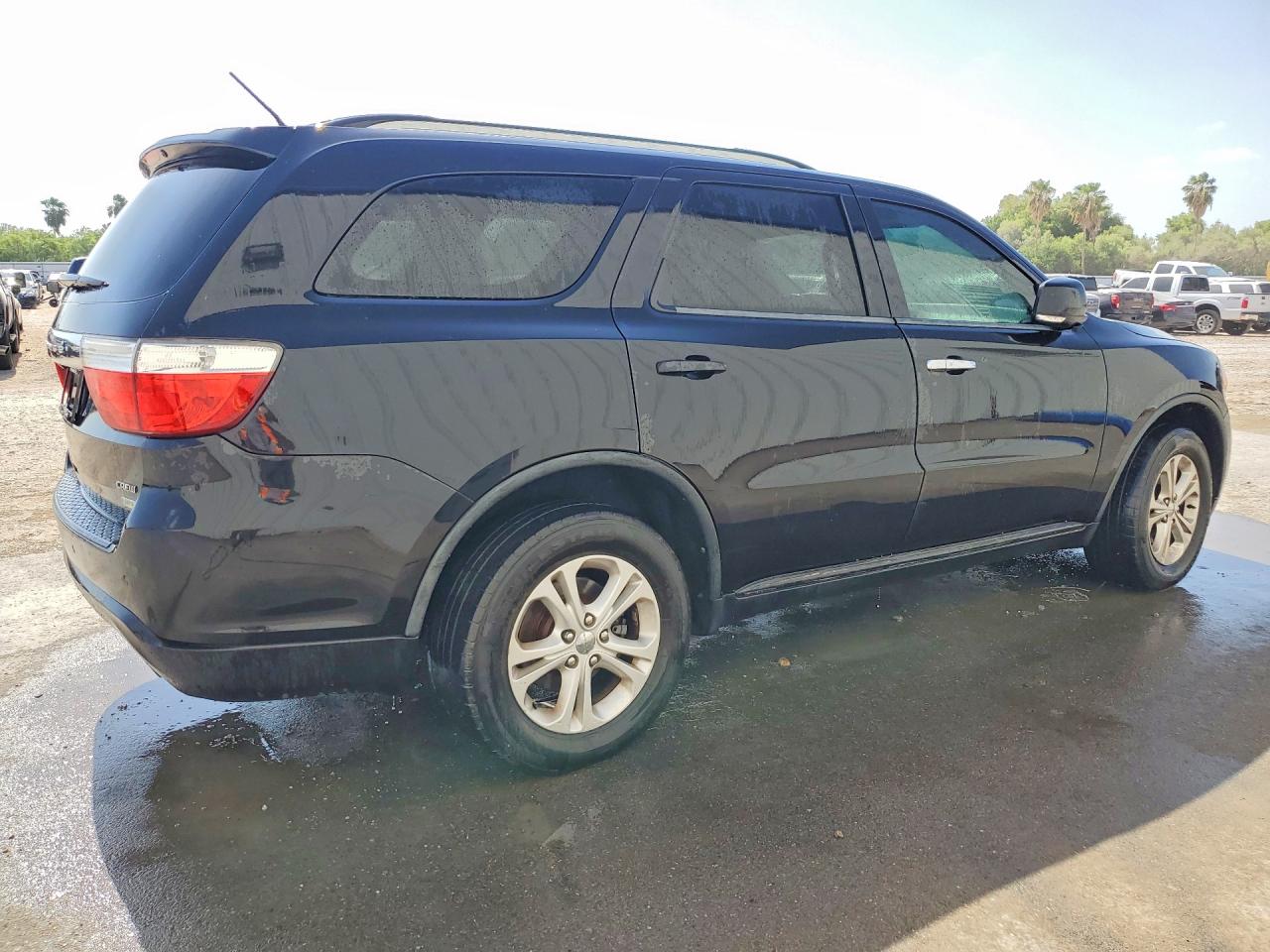 2013 Dodge Durango Crew Black vin: 1C4RDHDG0DC538722