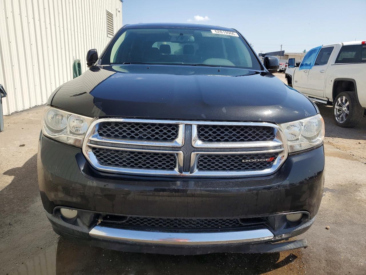 2013 Dodge Durango Crew Black vin: 1C4RDHDG0DC538722