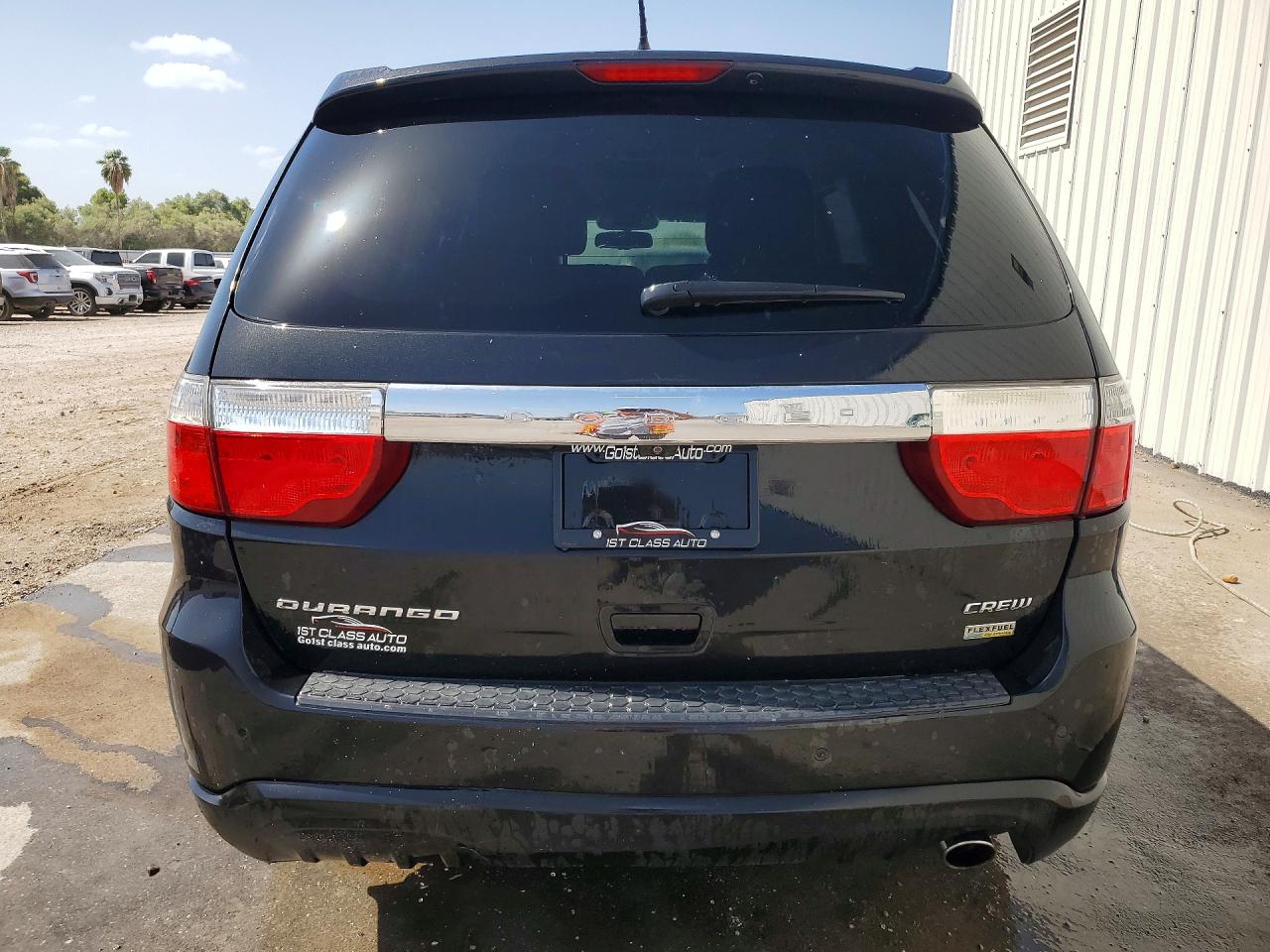 2013 Dodge Durango Crew Black vin: 1C4RDHDG0DC538722