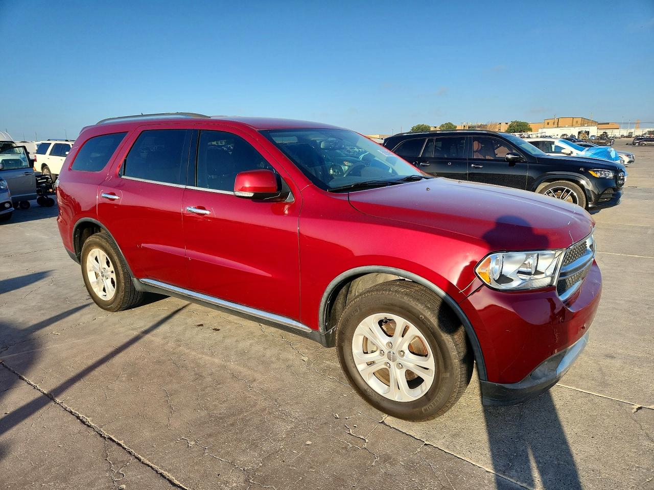 2013 Dodge Durango Crew Maroon vin: 1C4RDHDG0DC679595